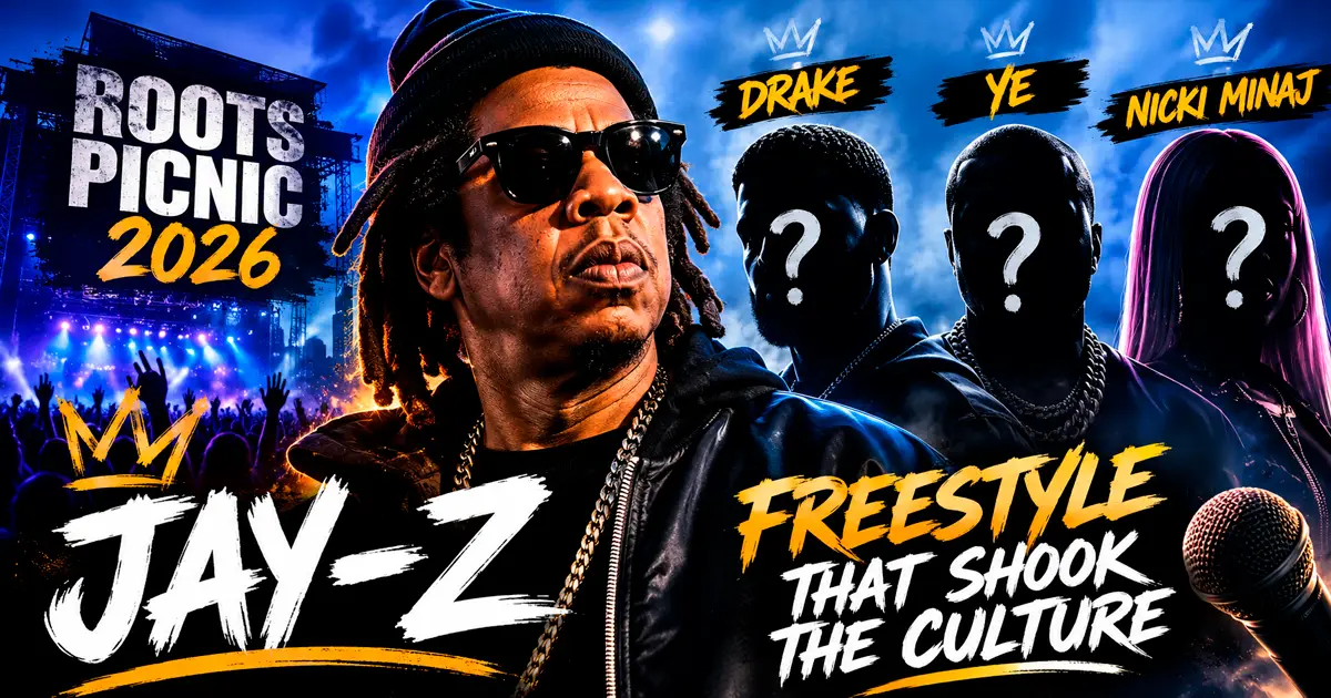 Jay-Z вернулся в режим атаки: фристайл на Roots Picnic расценили как дисс Drake, Ye и Nicki Minaj [kz]
