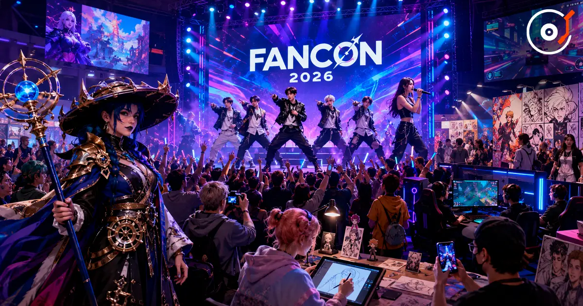 FANCON 2026 в Киеве: поп-культура, K-pop и музыка [kz]