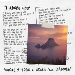 Мұқаба HUGEL & Topic & Arash - I Adore You (feat. Deacolm)