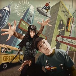 Мұқаба Green Gray - Подождем под дождём