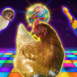 Мұқаба J.Geco - Chicken Jockey