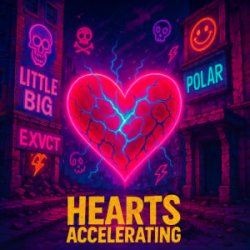 Мұқаба Little Big & EXVCT & Polar - Hearts Accelerating
