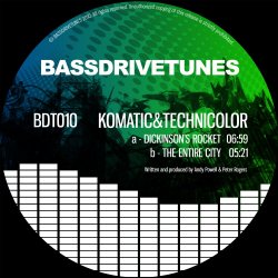 Мұқаба Technicolour & Komatic - Dickinson's Rocket