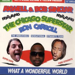 Мұқаба Axwell and Bob Sinclar (Feat Ron Carroll) - What a wonderful world feat ron car