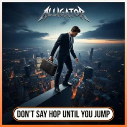 Мұқаба ALLIGATOR - Don`t Say Hop Until You Jump