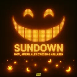 Мұқаба MOTi & Amero & Alex D'Rosso & Hallasen - Sundown