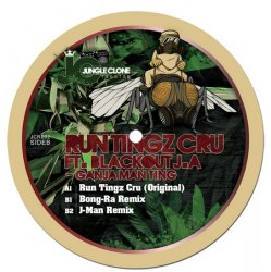 Мұқаба Run Tingz Cru feat. Blackout J.A. - Ganja Man Ting