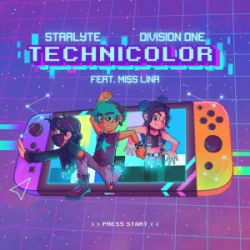 Мұқаба STARLYTE & Division One & Miss Lina - Technicolor