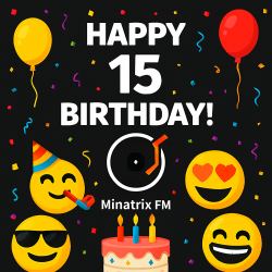 Мұқаба Happy Birthday - 15 Minatrix.FM