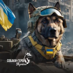 Мұқаба Собаки-герої України - Собаки-герої України