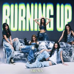 Мұқаба MEOVV - BURNING UP