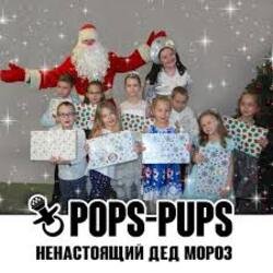 Мұқаба Pops-Pups - Ненастоящий Дед Мороз