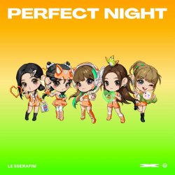 Мұқаба LE SSERAFIM - Perfect Night