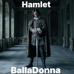 Мұқаба BallaDonna - Hamlet