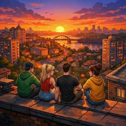 Мұқаба Matvik - Місто звучить