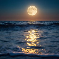 Мұқаба ОДМ - Moonlit Waves