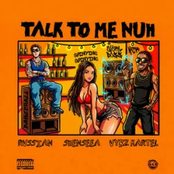 Мұқаба Shenseea & Vybz Kartel & Rvssian - Talk To Me Nuh