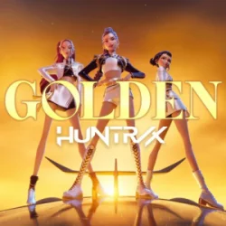 Мұқаба JVKE & Huntrix - Golden & Golden Hour (full mashup)