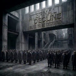 Мұқаба ETERNAL DECLINE & Nikolas Quemtri - Bliss to be Deceived