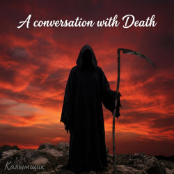 Мұқаба A conversation with Death
