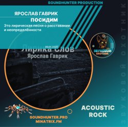 Мұқаба Ярослав Гаврик - Посидим