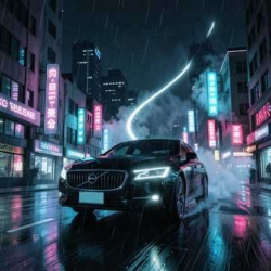 Мұқаба Alex Usov - Чёрная Вольво