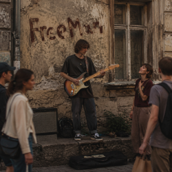 Мұқаба FreeMan - музыкант