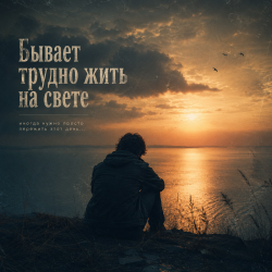 Мұқаба Бывает трудно жить на свете