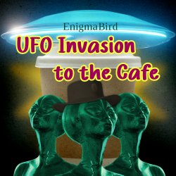 Мұқаба UFO Invasion to the Cafe