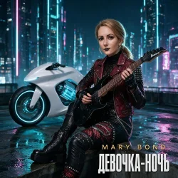 Мұқаба Девочка - ночь