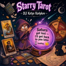 Мұқаба DJ Katya Kadykov - Starry Tarot