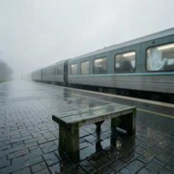 Мұқаба Я помню тот вечер холодный, дождливый