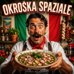 Мұқаба Алексей Торопат - Okroška Spaziale