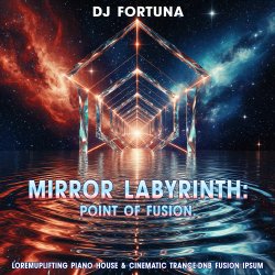 Мұқаба DJ FORTUNA - MIRROR LABYRINTH. POINT OF FUSION.