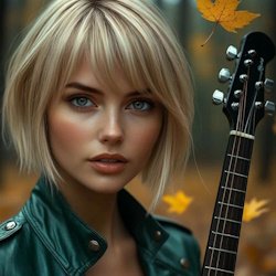 Мұқаба RJ Emerald Fire - Октябрьский блюз