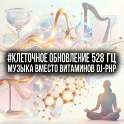 Мұқаба DJ-PHP - #Клеточное Обновление 528 Гц (Музыка вместо Витаминов)