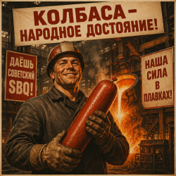 Мұқаба Алексей Торопат - Колбаса