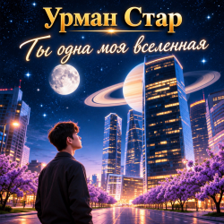 Мұқаба Урман Стар - Ты одна моя вселенная