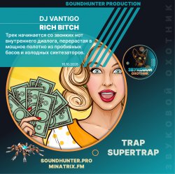 Мұқаба DJ VANTIGO - Rich Bitch