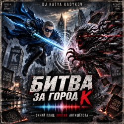 Мұқаба DJ Katya Kadykov - Битва за город К (Синий Плащ против Антишёпота)