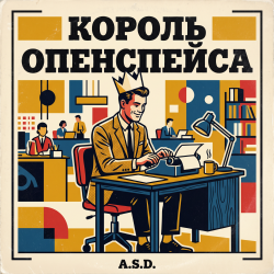 Мұқаба A.S.D. - Король опенспейса