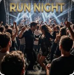 Мұқаба MelodiZenith - RUN NIGHT