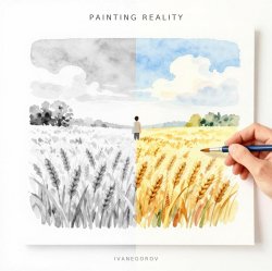Мұқаба Painting reality