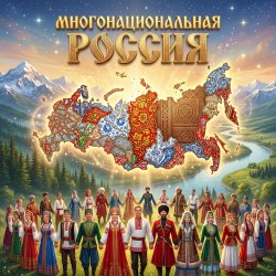 Мұқаба SerDi - Многонациональная Россия