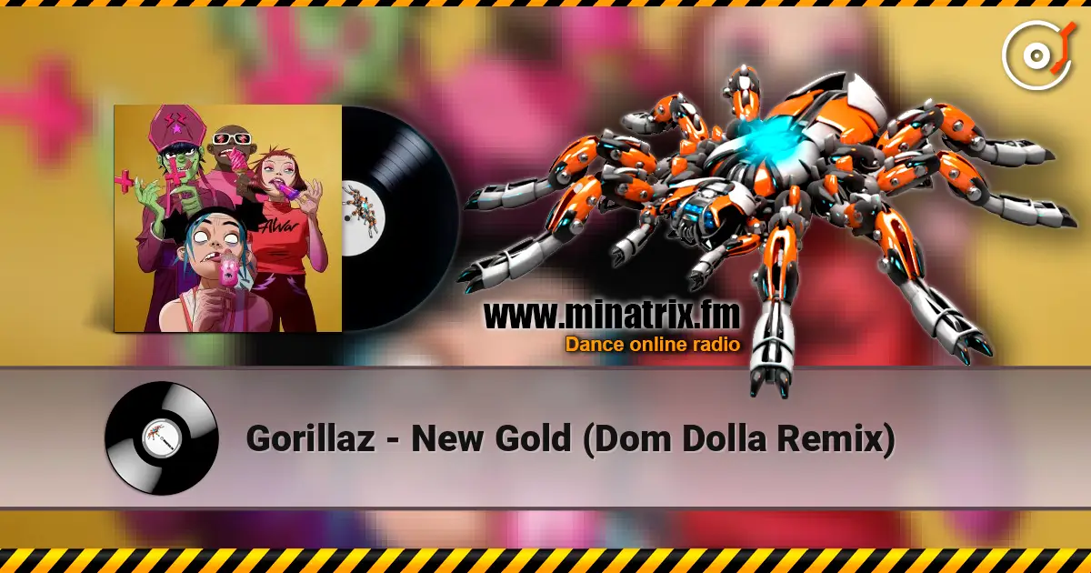 Gorillaz - New Gold (Dom Dolla Remix) жоғары сапада онлайн тыңдау | Minatrix.FM