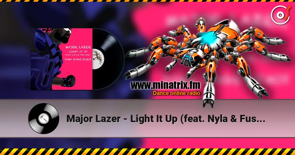 Major Lazer - Light It Up (feat. Nyla & Fuse ODG) [Dima Zago Remix] edit жоғары сапада онлайн тыңдау | Minatrix.FM