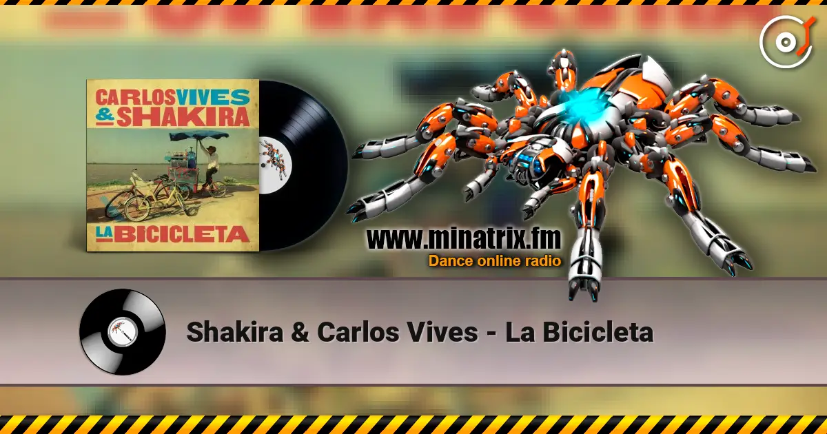Shakira & Carlos Vives - La Bicicleta жоғары сапада онлайн тыңдау | Minatrix.FM