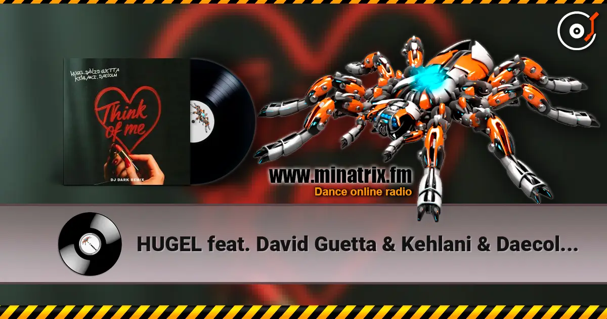 HUGEL feat. David Guetta & Kehlani & Daecolm - Think Of Me (Dj Dark Remix) жоғары сапада онлайн тыңдау | Minatrix.FM