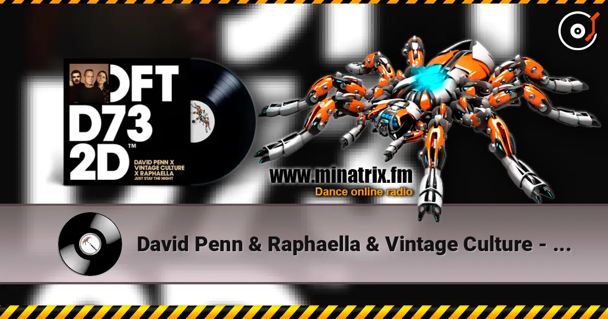 David Penn & Raphaella & Vintage Culture - Just Stay The Night жоғары сапада онлайн тыңдау | Minatrix.FM