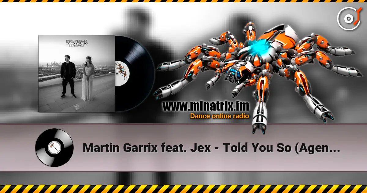 Martin Garrix feat. Jex - Told You So (Agents Of Time Remix) жоғары сапада онлайн тыңдау | Minatrix.FM